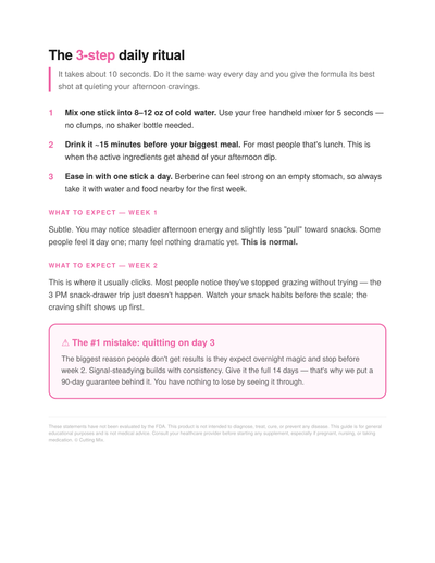 The First 14 Days Quick Start Guide