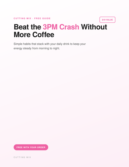 Beat the 3PM Crash Without More Coffee Guide