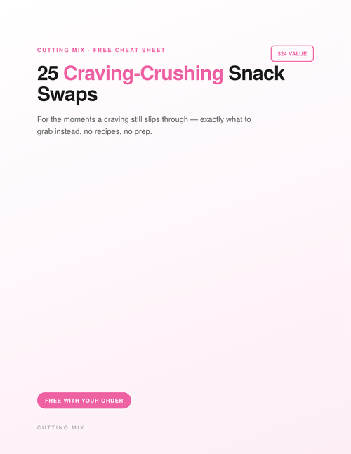 25 Craving-Crushing Snack Swaps