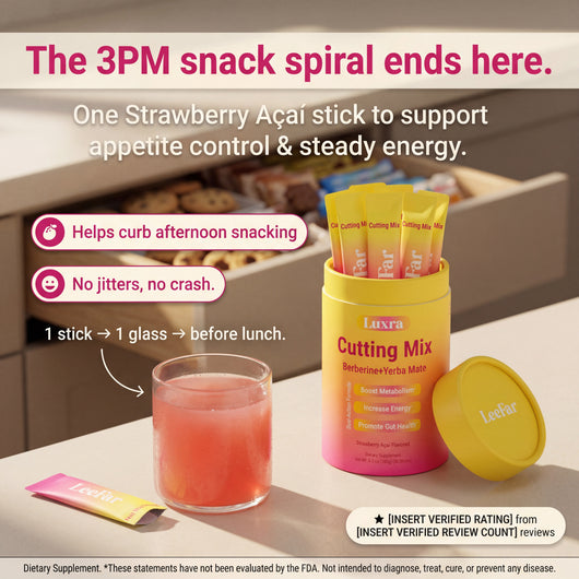 Luxra Cutting Mix — Calm the Cravings, Skip the Snack Spiral