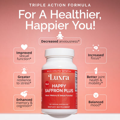 Luxra BrightMind Saffron Cognitive Formula